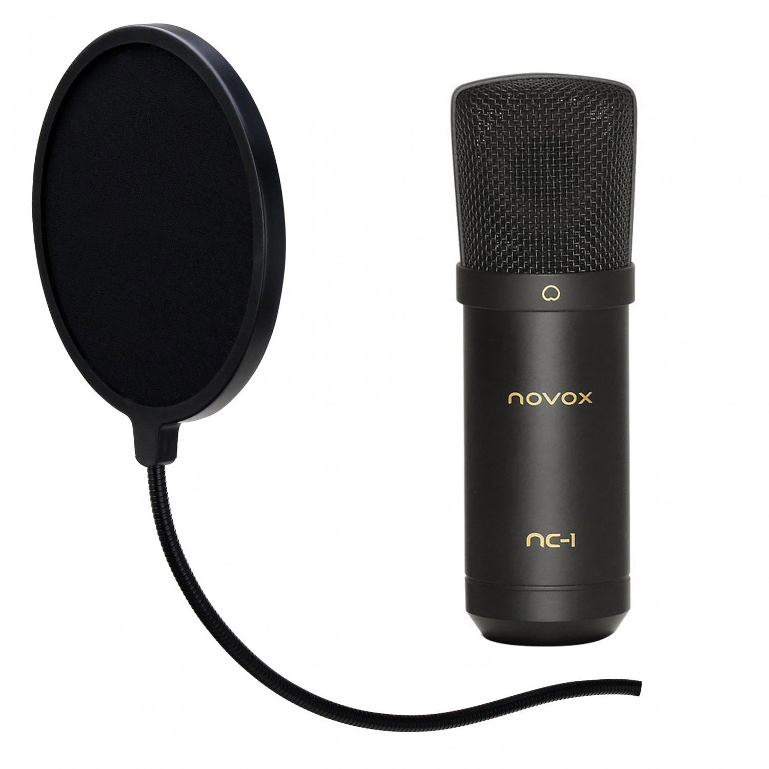Zestaw mikrofon Novox NC 1 Black + POP FILTR