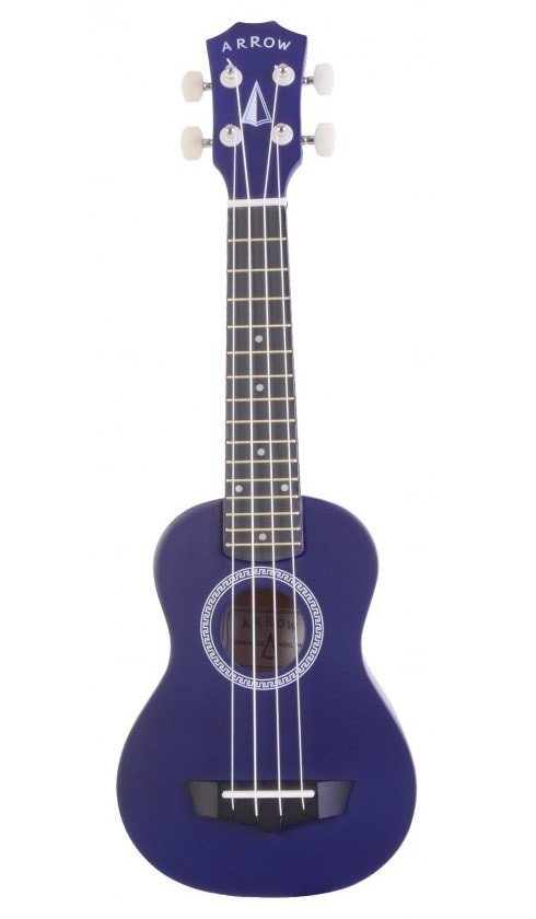 Ukulele sopranowe z pokrowcem Arrow PB10 BL Soprano Blue