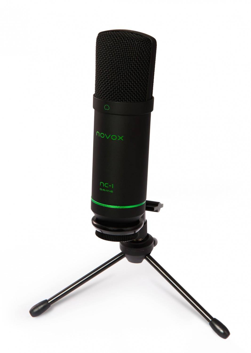 Mikrofon pojemnociowy do gier Novox ZESTAW NC-1 Game USB + POP FILTR