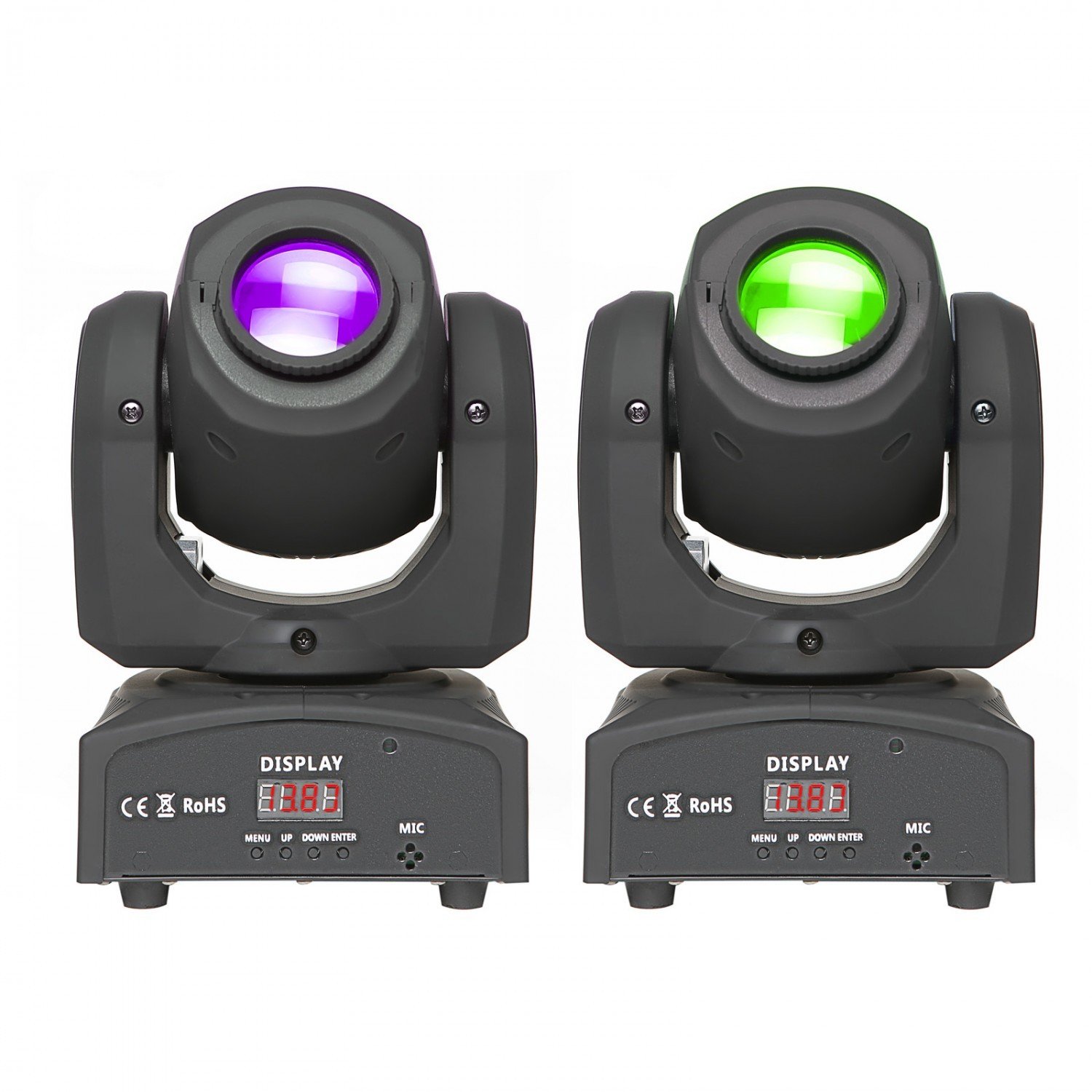 Fractal Lights Zestaw 2 x MINI LED GOBO SPOT 60W