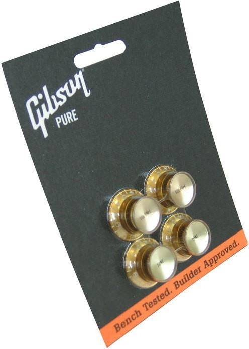 Gibson Top Hat Knobs Gold/Gold MK-030