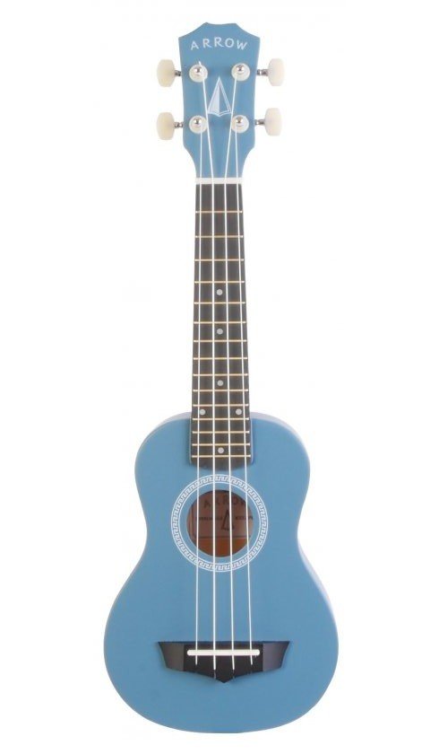 Ukulele sopranowe z pokrowcem Arrow PB10 B2 Soprano Blue#2