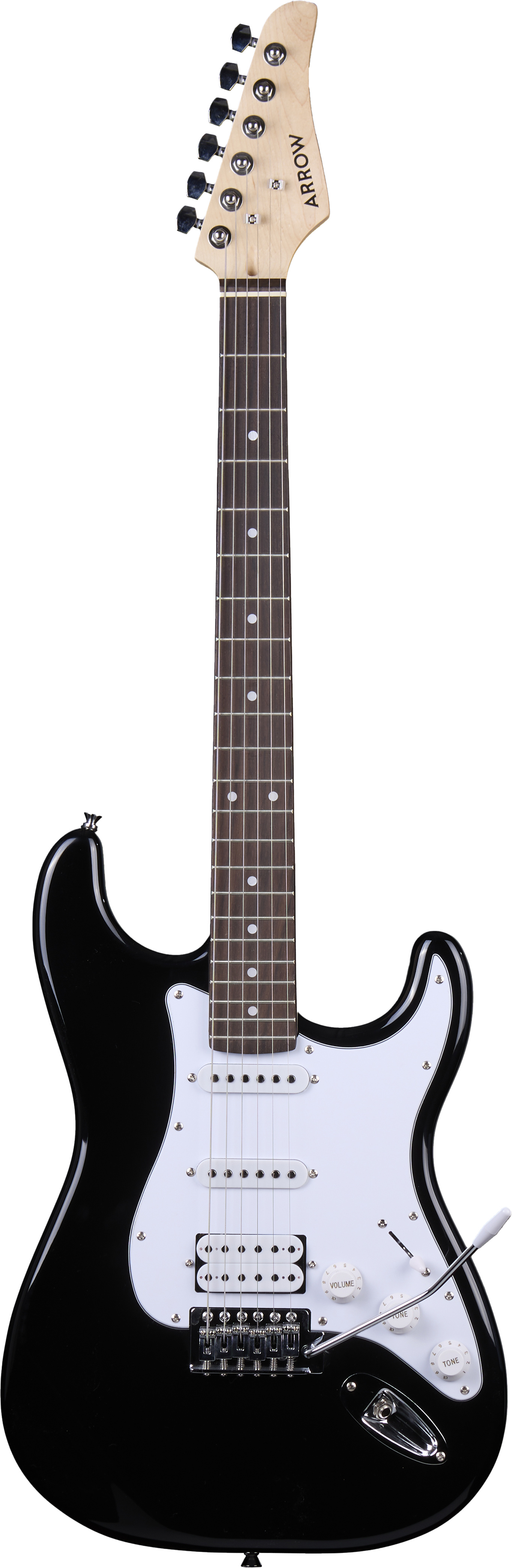 Arrow ST 211 Deep Black White – front
