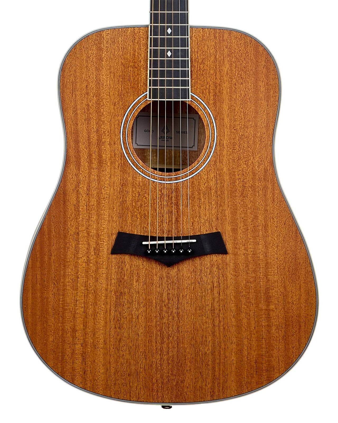 Arrow Gold D Mahogany detale