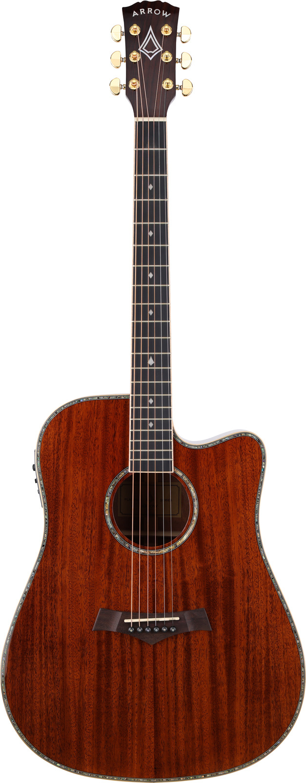 Arrow Platinum Dreadnought Cutaway front