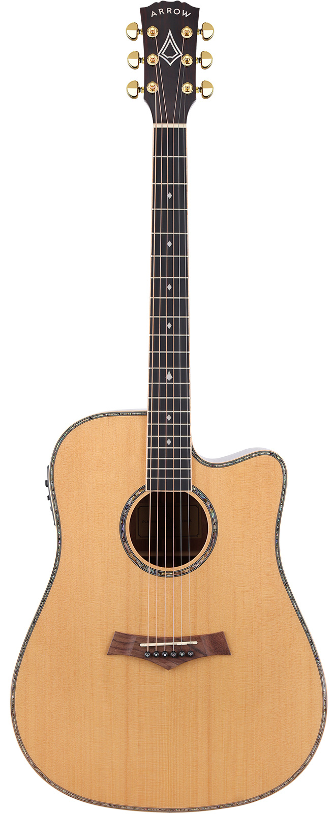 Arrow Platinum Dreadnought Cutaway front