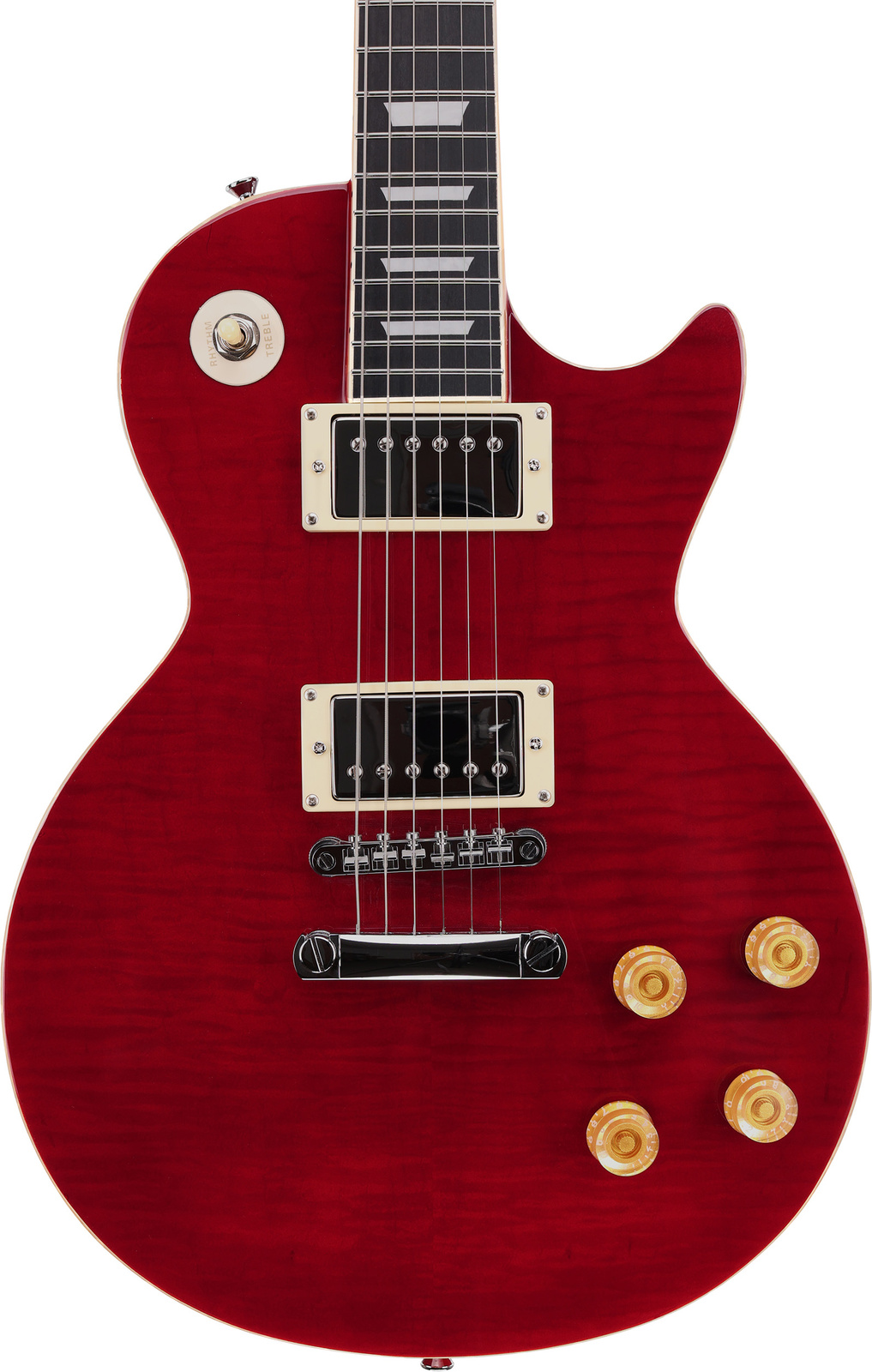 Arrow Riffster LP 22 Flame Burst RD – gryf i podstrunnica