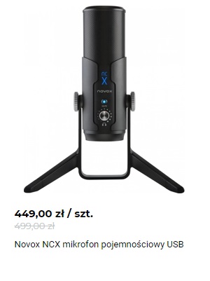 mikrofon novox ncx