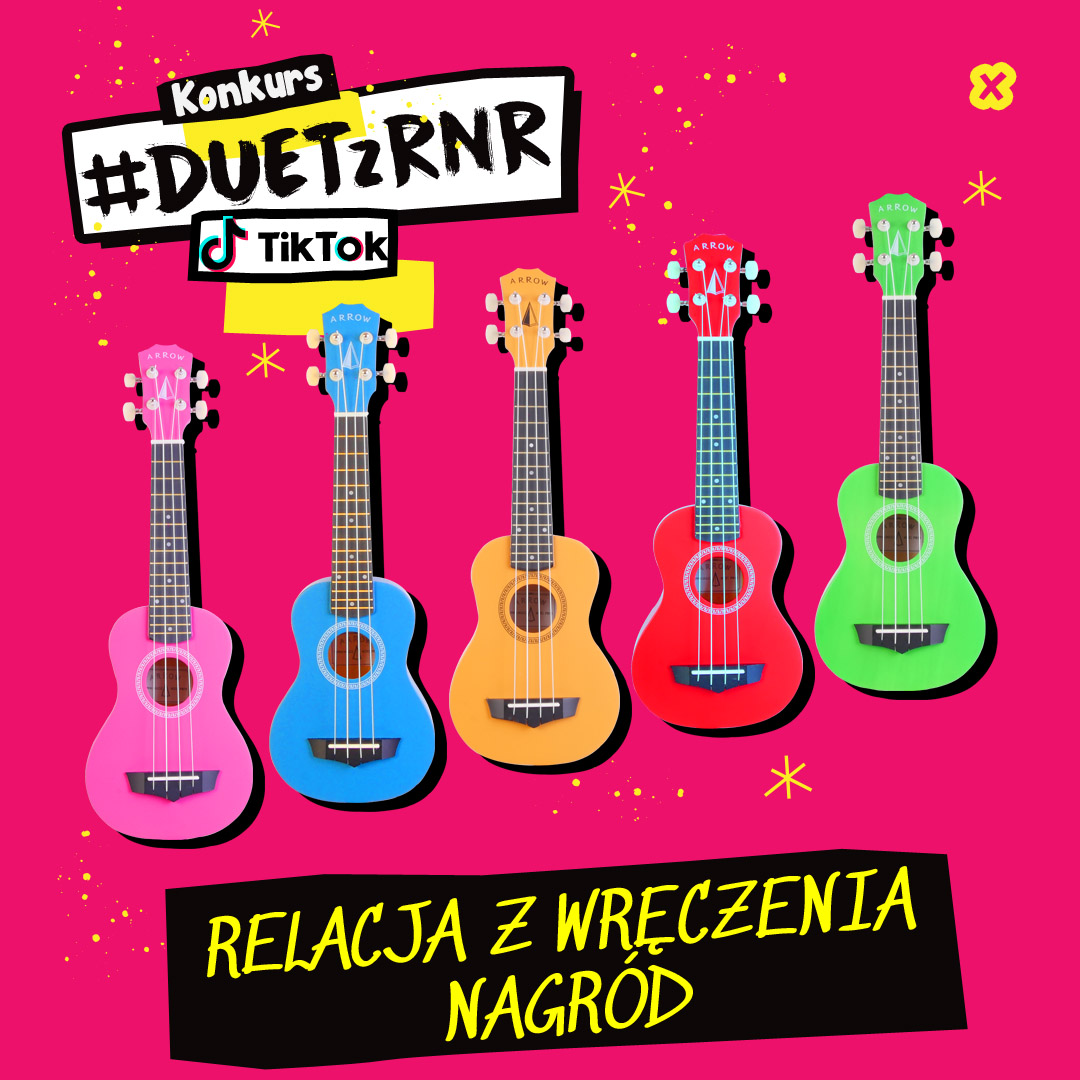 Konkurs “Duet z RnR” rozstrzygnięty! Kto otrzymał gitarę i 20 ukulele Arrow? [WIDEO]