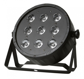 Reflektor sceniczny LED Fractal Lights Par 9x10W RGBW DMX