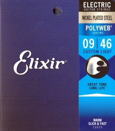 Elixir 12025 CuLt 9-46 PolyWeb – struny do gitary elektrycznej