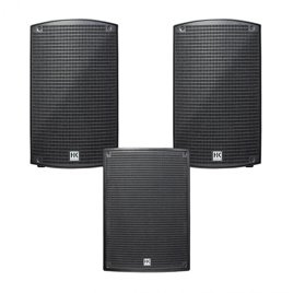 Zestaw Nagłośnieniowy HK 2x Sonar 110 Xi + Sonar 115 SUB D