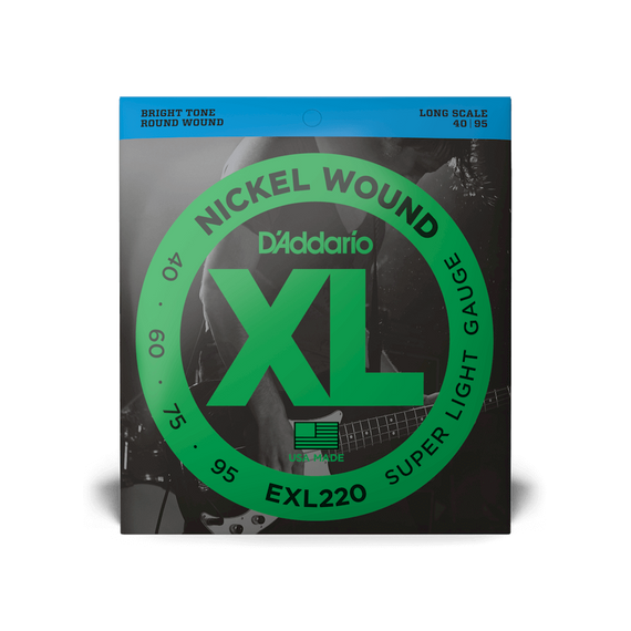 D'Addario EXL220 – struny do gitary basowej