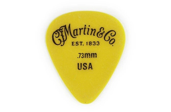 Martin Pick Pack351 Delrin 73mm YELLOW kostki do gitary