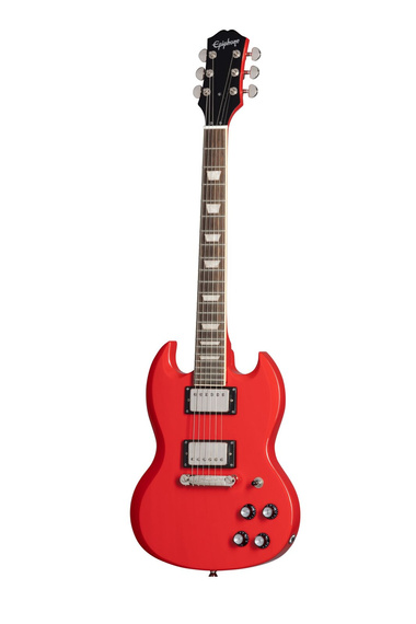Zestaw gitara elektryczna Epiphone Power Players SG Lava Red