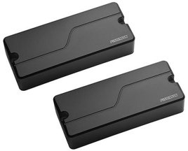 Przetwornik Gitary Elektrycznej Fluence Sygnatura Tosin Abasi 7-String Pickup Zestaw, Czarny (soapbar mount)