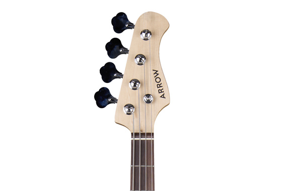 Gitara basowa Arrow Session Bass 4 Night Black Rosewood/T-shell