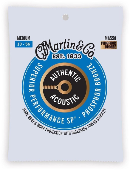 Martin Authentic Acoustic 92/8 13-56 Medium – struny akustyczne 3-pack