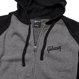 Gibson Logo Full-zip Hoodie - LG - bluza