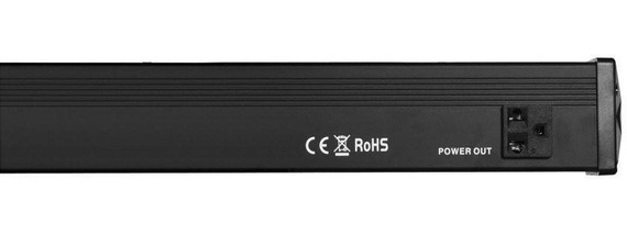 FRACTAL Zestaw 4 x BAR LED 24X3W Black + Pilot