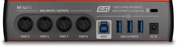 Interfejs MIDI ESI M4U eX - USB 3.0