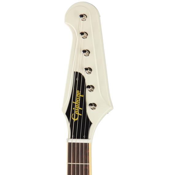 Epiphone 1963 Firebird V With Maestro Vibrola Reissue Polaris White gitara elektryczna