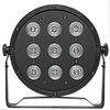 Zestaw 4 x Fractal Lights PAR LED 9x10 W + Pokrowiec