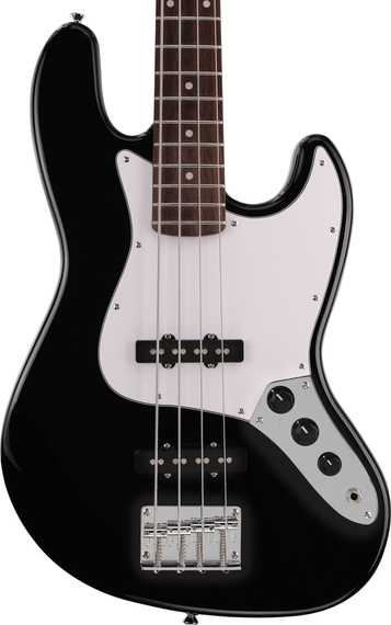 Arrow Louisiana 4 Bass Abyss Black Rosewood/White gitara basowa