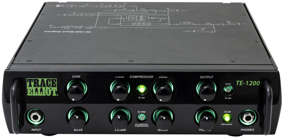 Głowa basowa Trace Elliot® TE™ 1200