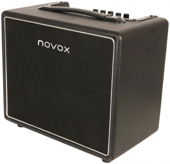 ZESTAW wzmacniacz Novox nPLAY + PEAVEY PV MSP-1 mikrofon kabel statyw etui