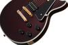 Gitara elektryczna Jerry Cantrell "Wino" Les Paul Custom Dark Wine Red + Futerał