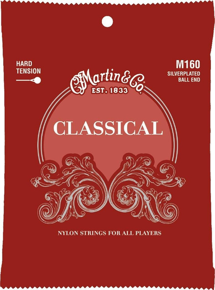 Martin M160 – struny do gitary klasycznej hard tension