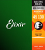 Struny do gitary basowej Elixir 14202 NanoWeb 5-str Long Scale 45-130