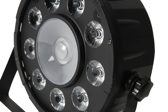 Zestaw 4 x Fractal Lights PAR LED 9x10 W + 1x20 W + Pokrowiec