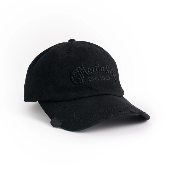 Martin Hat BallCap PickHat Black w/Black Logo czapka