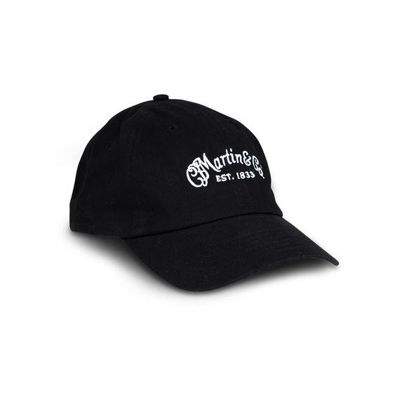 Martin BallCap Script Logo Black – bawełniana czapka z daszkiem