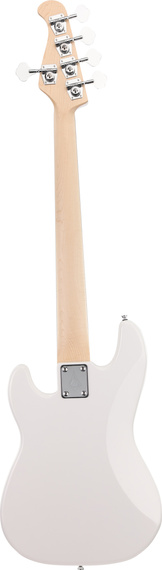 Arrow Session Bass 5 Bleached Bone White Rosewood/T-shell gitara basowa