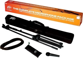 Zestaw mikrofonowy PEAVEY PV MSP-1 XLR mikrofon, kabel, statyw, etui