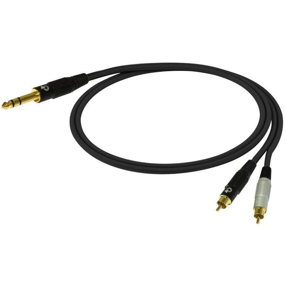 Bespeco EAYSRM500 – kabel Jack TRS 6,3 mm – 2x RCA audio