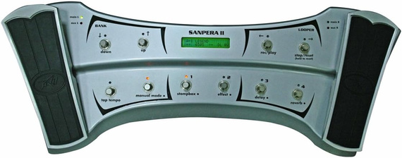 Peavey Sanpera II Silver – kontroler nożny do wzmacniaczy