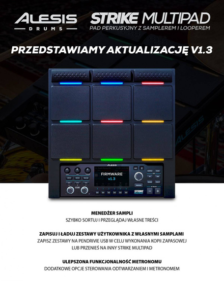 Alesis Strike Multipad - Pad Perkusyjny z podświetleniem