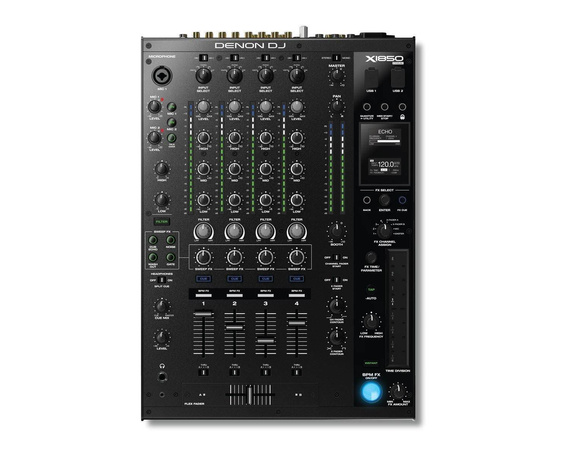 Kontroler DJ-ski Denon DJ X1850 Prime - 4 kanałowy mikser
