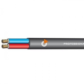 Kabel głośnikowy Bespeco 2x2,5 8,6 mm B/FLEX250