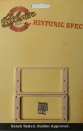 Gibson Historic Creme Neck and Bridge Pickup Ring Set PR035