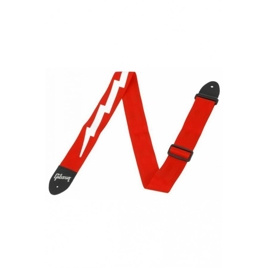 Gibson GSBL20 Lightning Bolt Style 2 Ferrari Red – pasek gitarowy