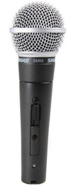 Shure SM 58SE mikrofon dynamiczny z wyłącznikem