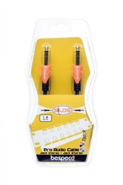 Kabel Bespeco Jack TRS SLSS100 1m