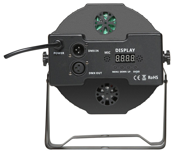 Zestaw 4 x Fractal Lights PAR LED 18x1 W + Pokrowiec