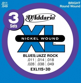 D'Addario EXL115-3D