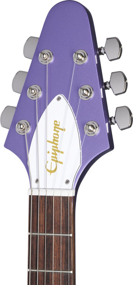 Gitara elektryczna Epiphone Kirk Hammett 1979 Flying V Purple Metallic